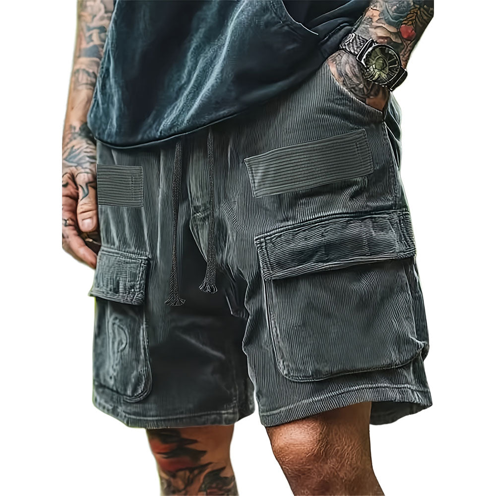 Enzo Corduroy Shorts