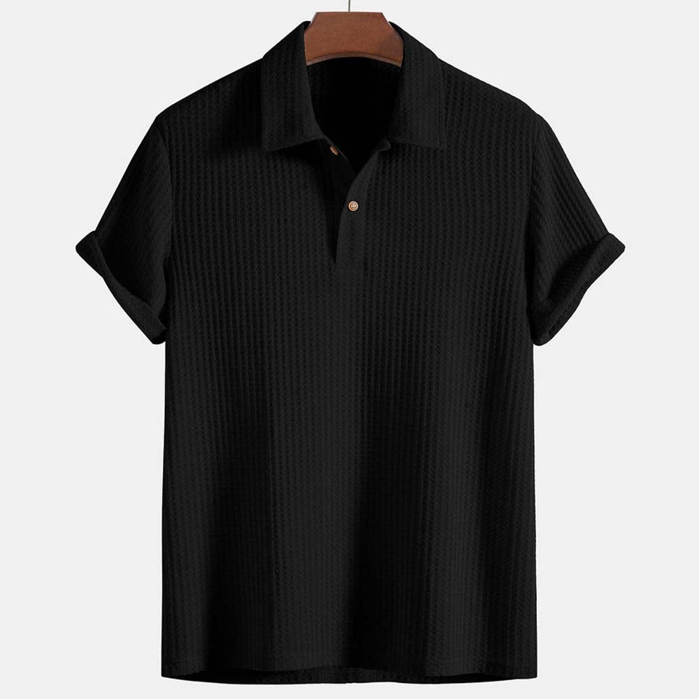 Bianco Waffle Shirt