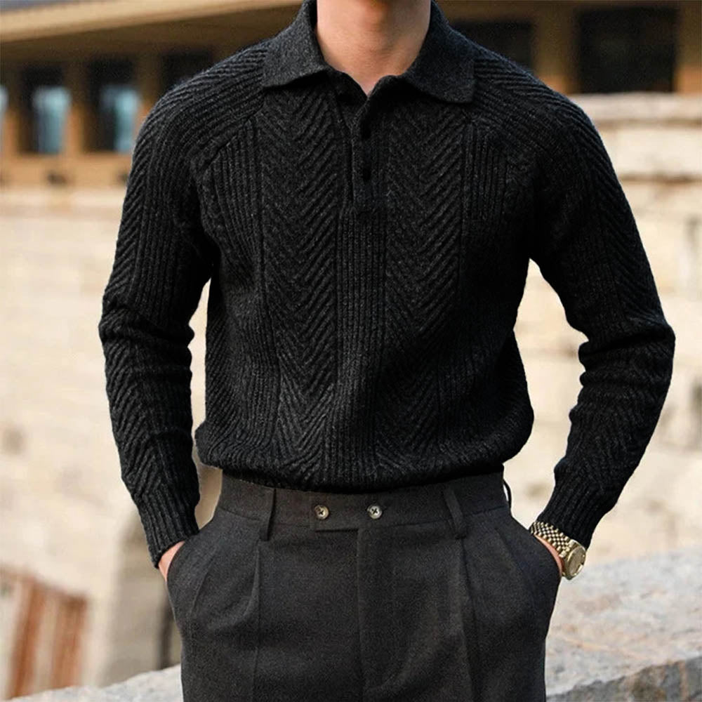 Karl Knitted Polo Shirt
