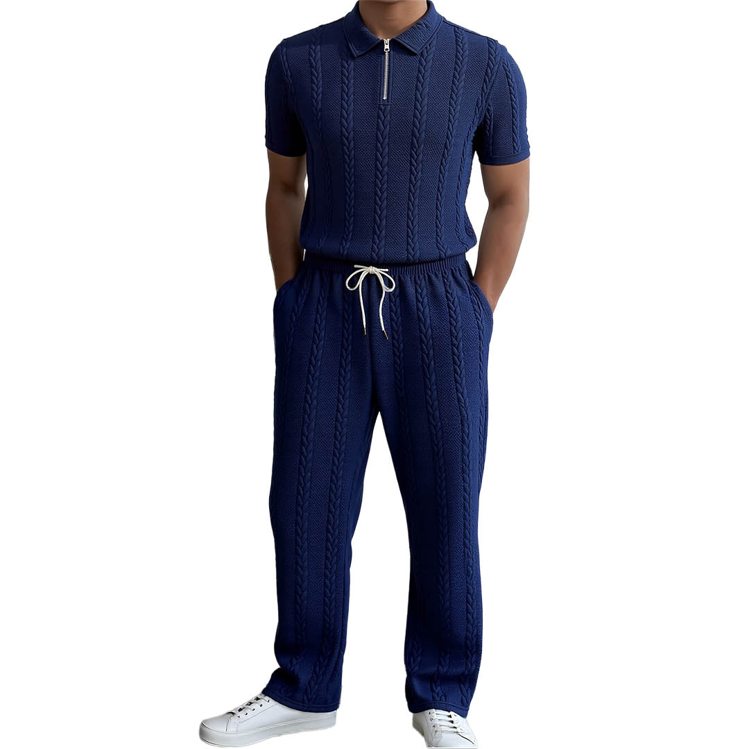 Patrick Cable-knit Set