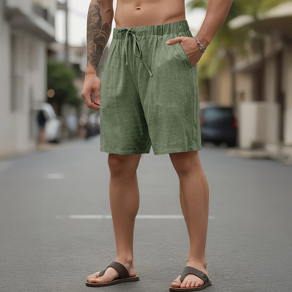 Ruben Linen Shorts