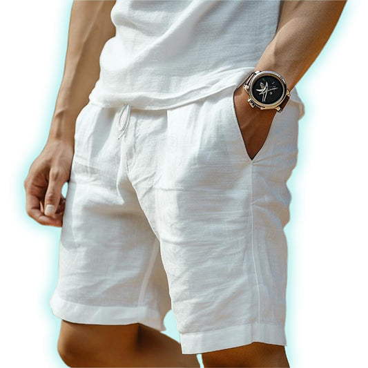 Lorenzo Linen Shorts