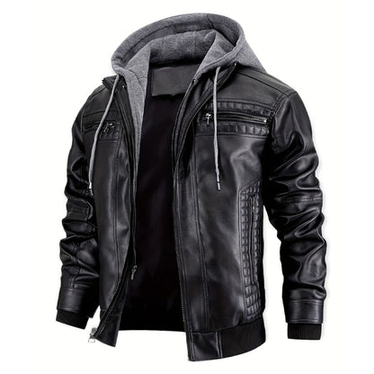 Griffin Leather Jacket
