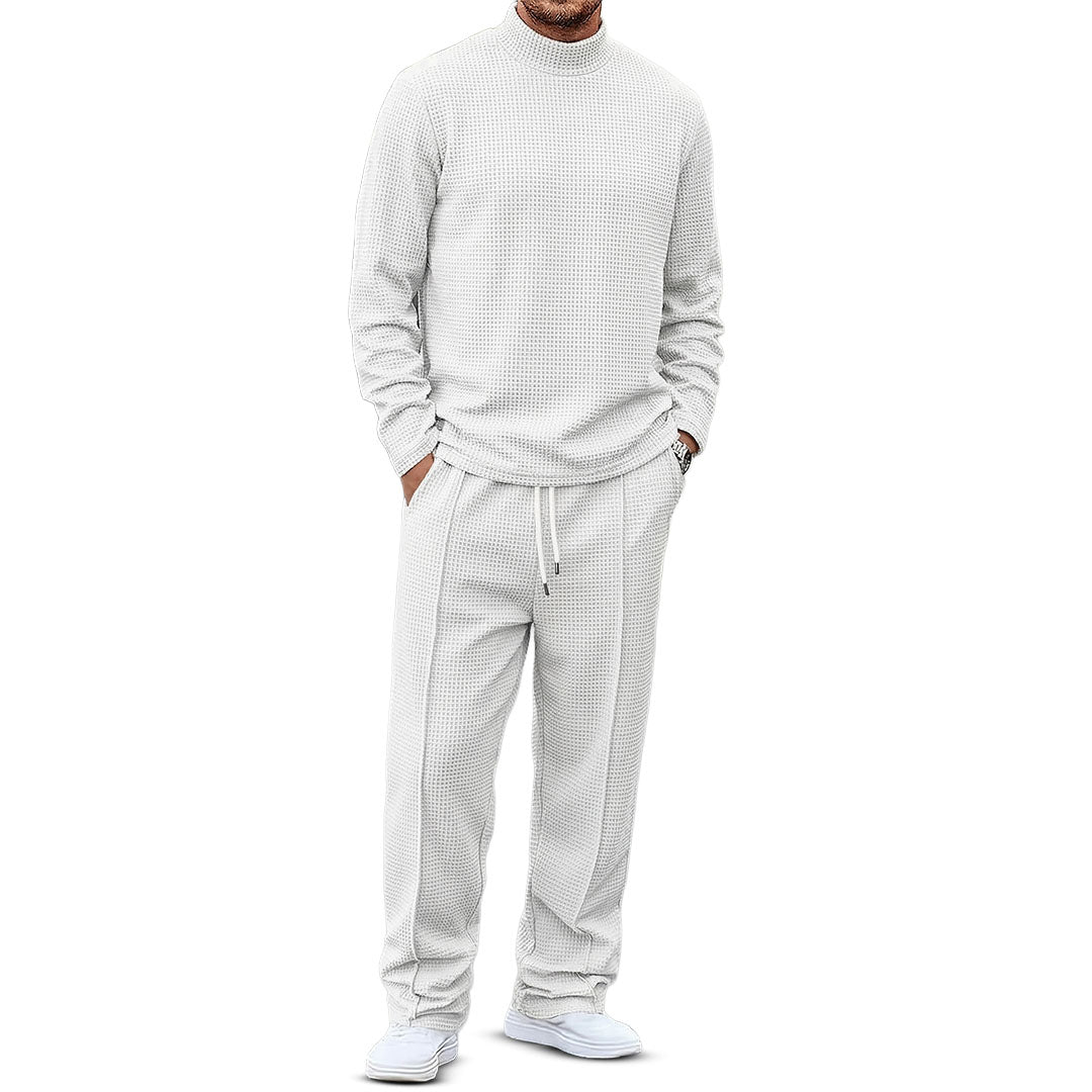 Atlas Waffle-Knit Set