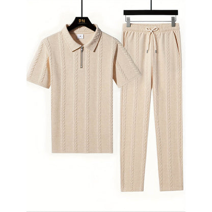Patrick Cable-knit Set