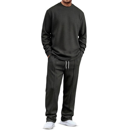 Atlas Waffle-Knit Set