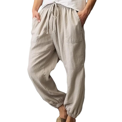Oxfor linen Joggers
