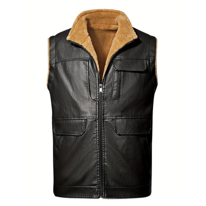 Michael Leather Vest