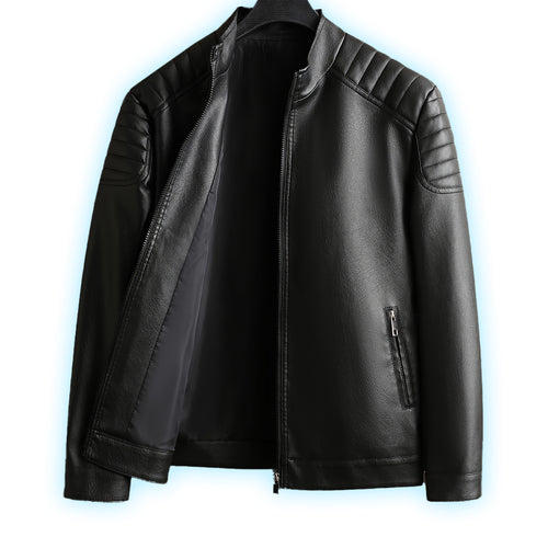 Trace Leather Jacket