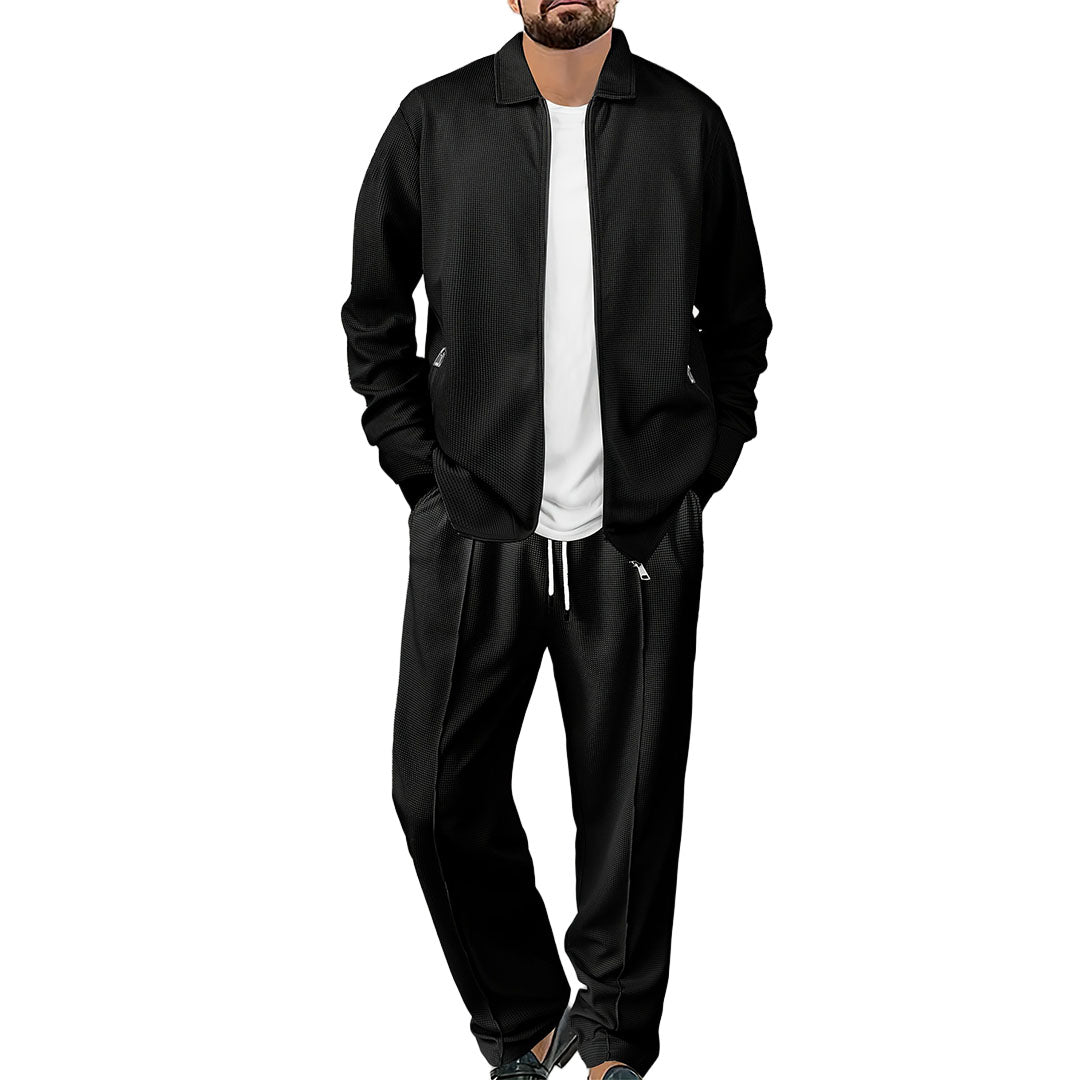 Roberto Waffle-Knit Set