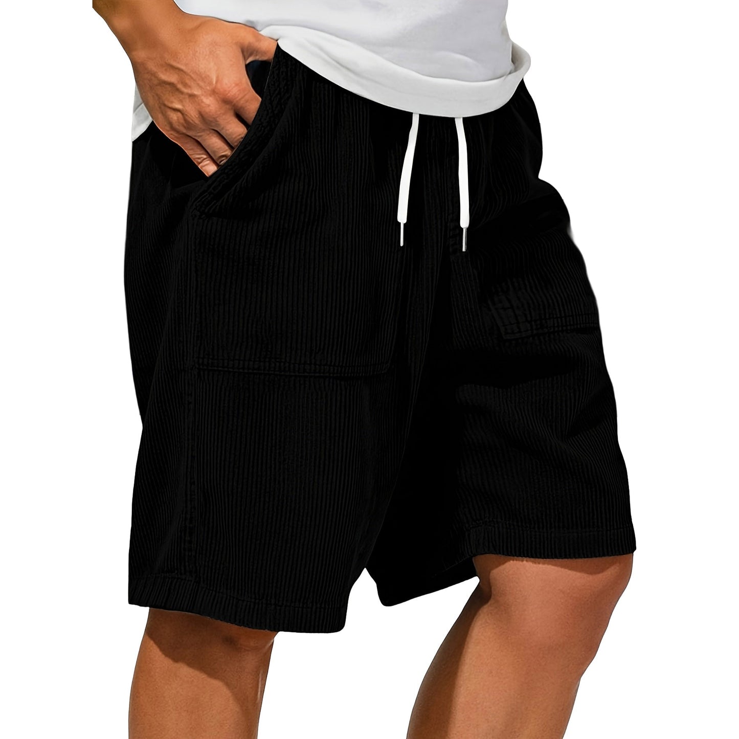 Victor Miguel Cotton Shorts
