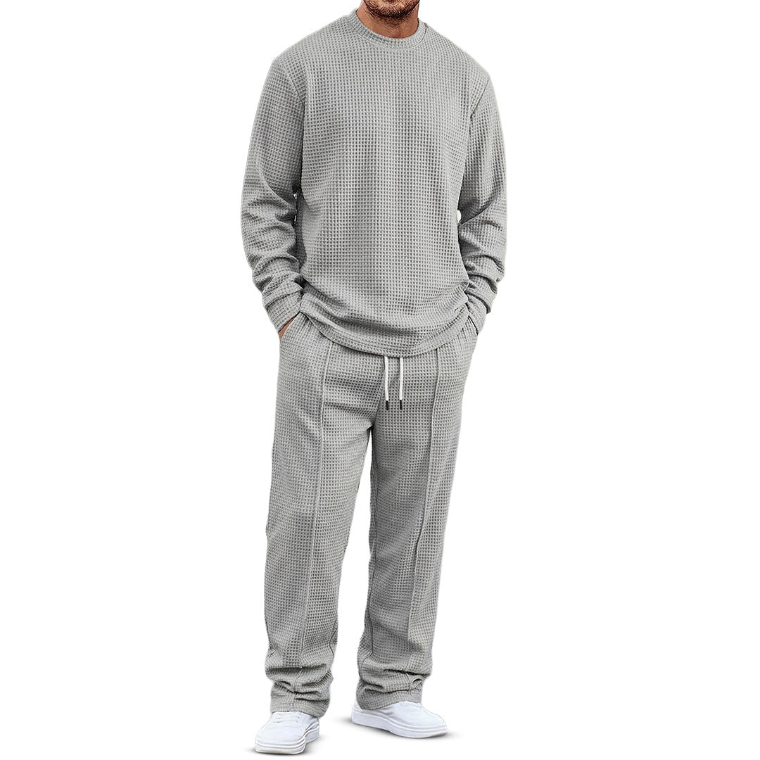 Atlas Waffle-Knit Set
