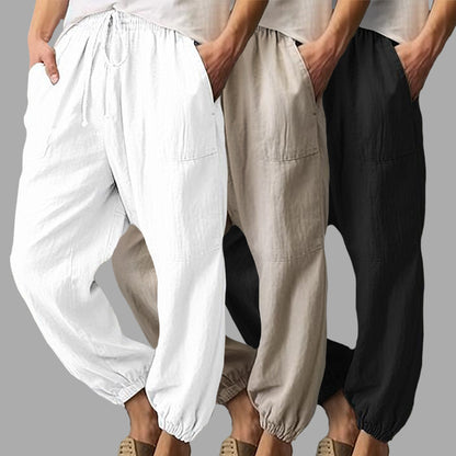 Oxfor linen Joggers