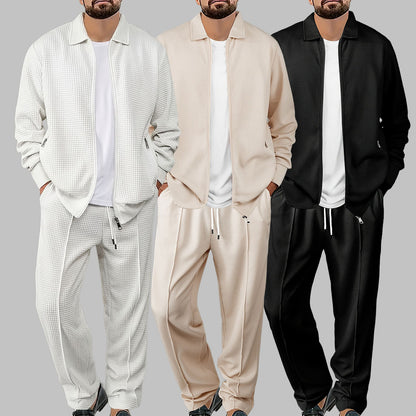 Roberto Waffle-Knit Set