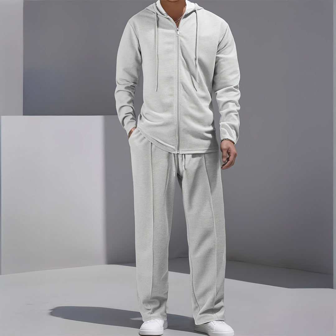 Harissen Waffle-Knit Set