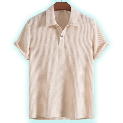 Bianco Waffle Shirt