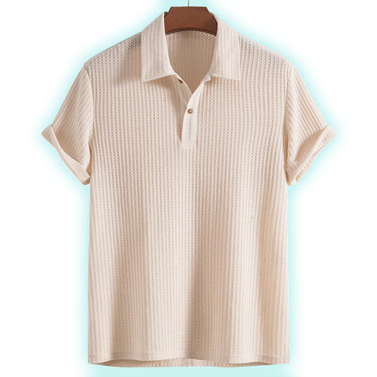 Bianco Waffle Shirt