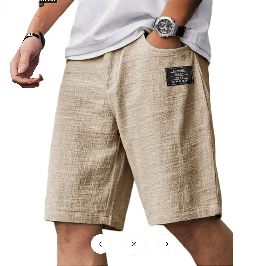 Enzos Linen Shorts