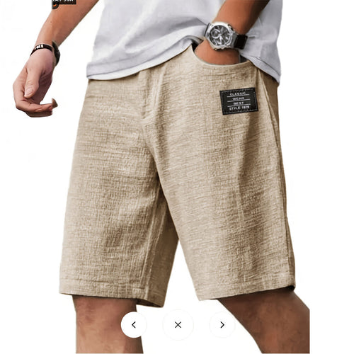 Enzos Linen Shorts