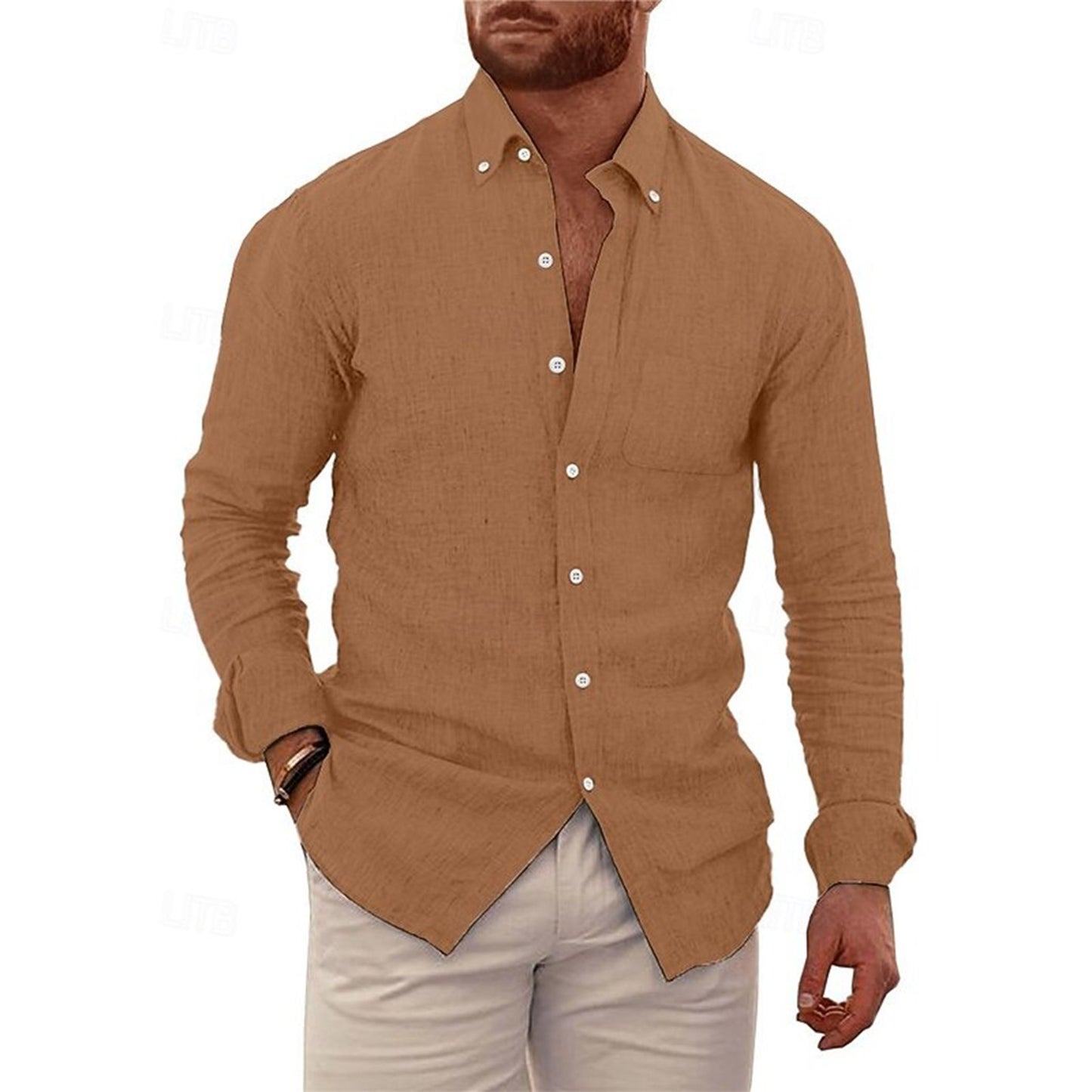 George linen Shirt