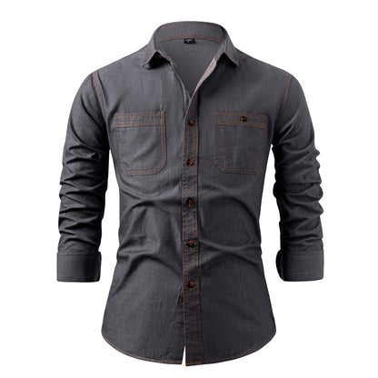 Griffin Denim Shirt