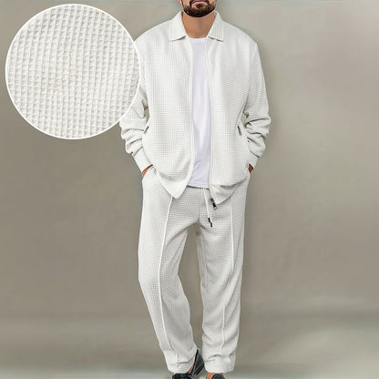 Roberto Waffle-Knit Set