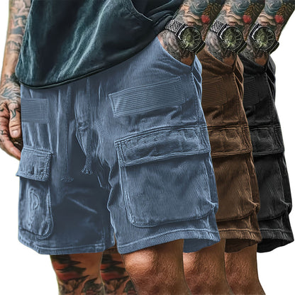 Enzo Corduroy Shorts