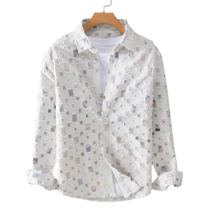 Eldis Denim Frayed Shirt