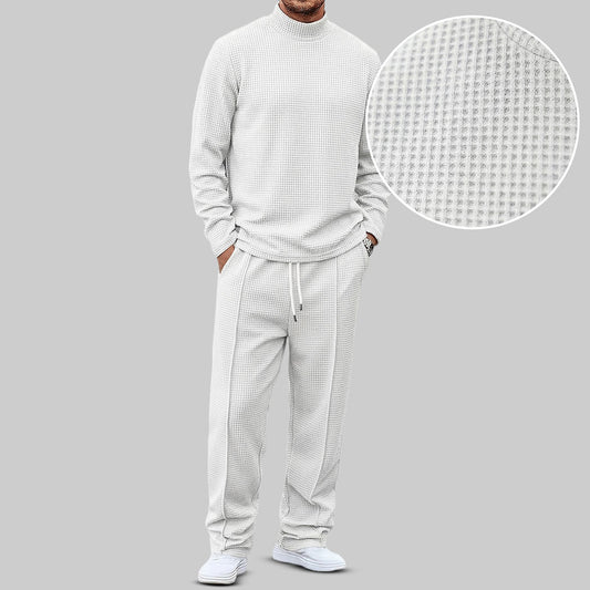 Atlas Waffle-Knit Set