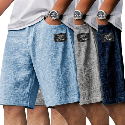 Enzos Linen Shorts