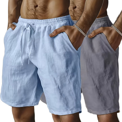 Agustin Linen Shorts