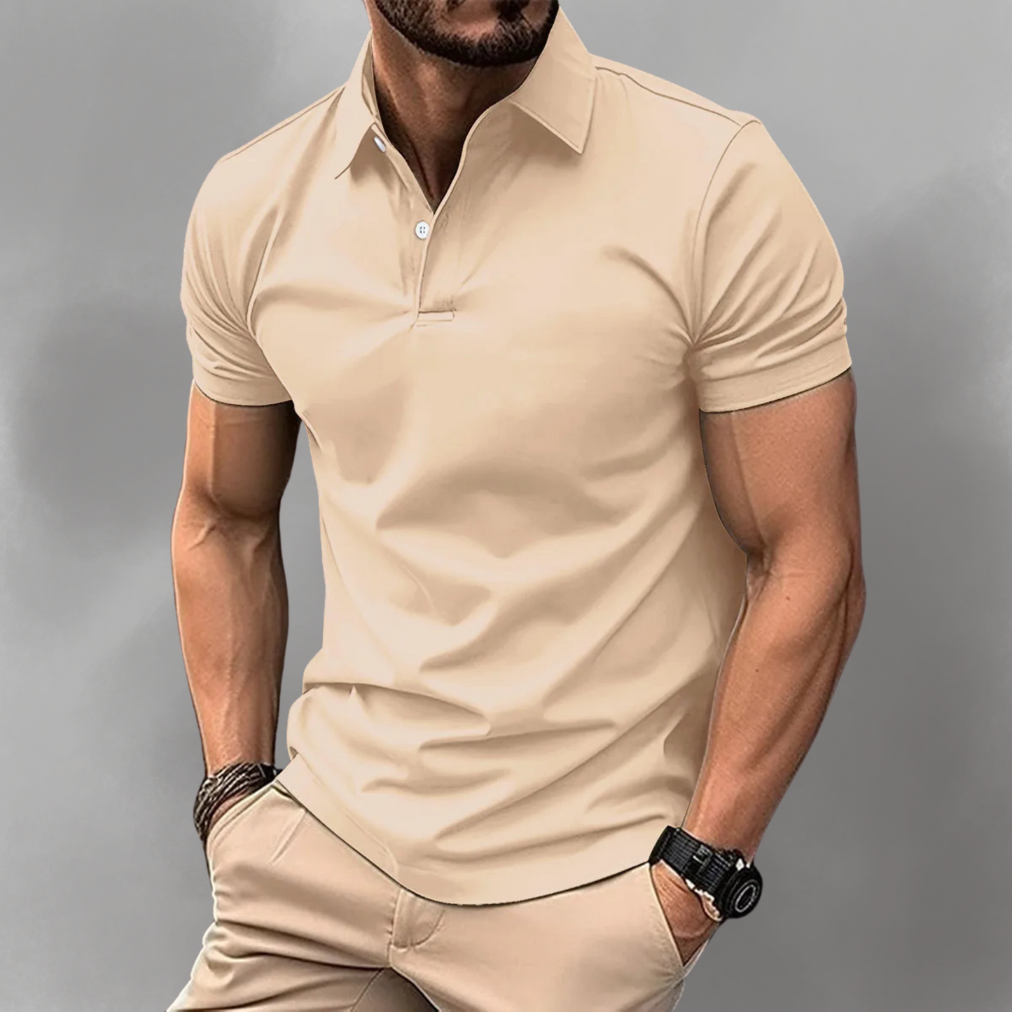 Seaside Point Cotton Polo - Image 3