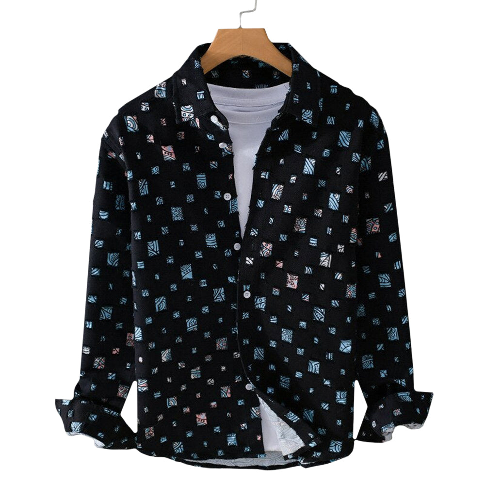 Eldis Denim Frayed Shirt