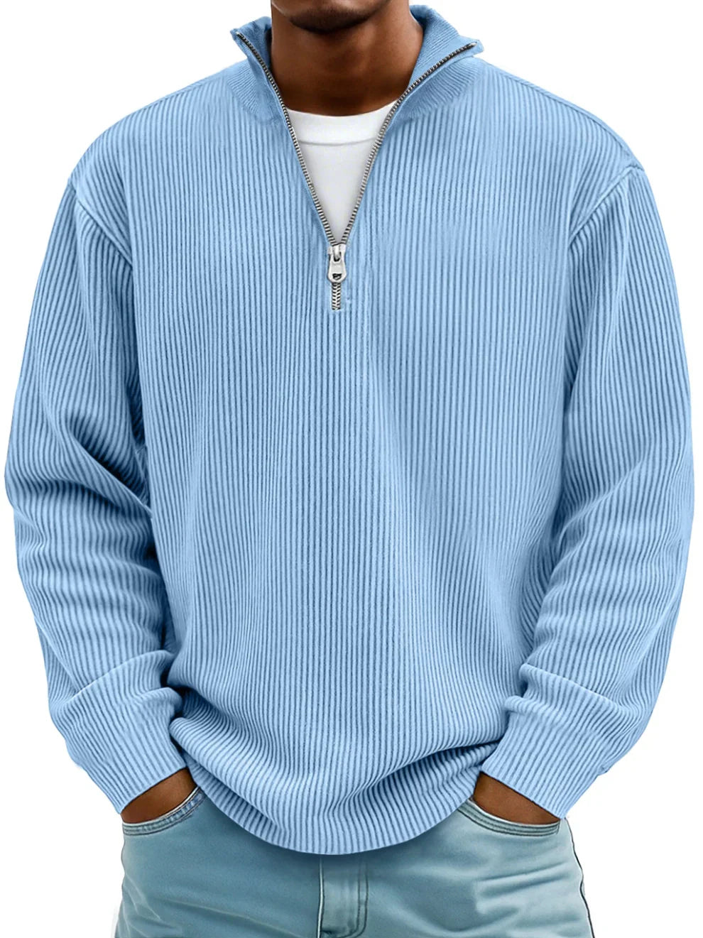 Canyon Creek Ribbed Quarter-Zip - Image 1