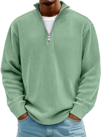 Canyon Creek Ribbed Quarter-Zip - Image 3