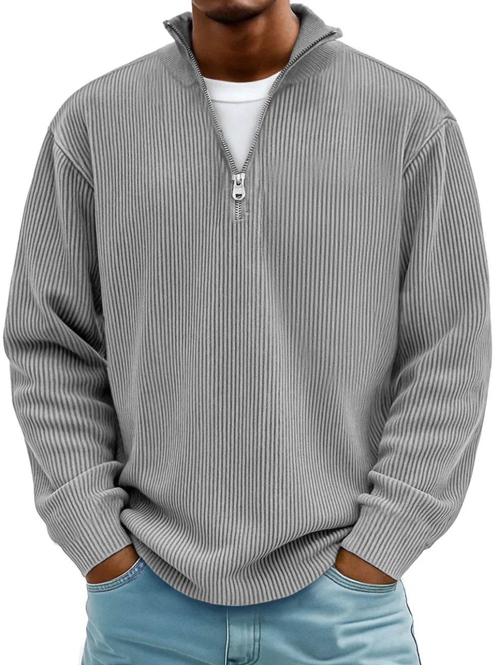 Canyon Creek Ribbed Quarter-Zip - Image 2