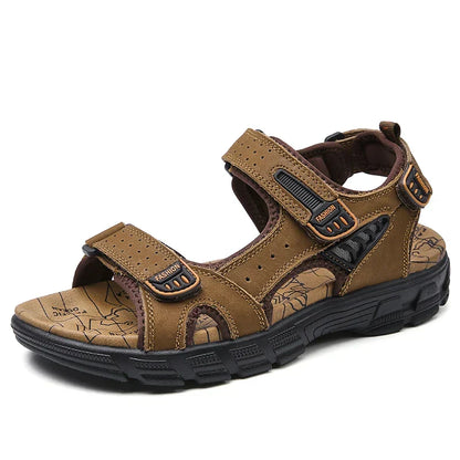 Coastal Creek Leather Sandals - Image 3