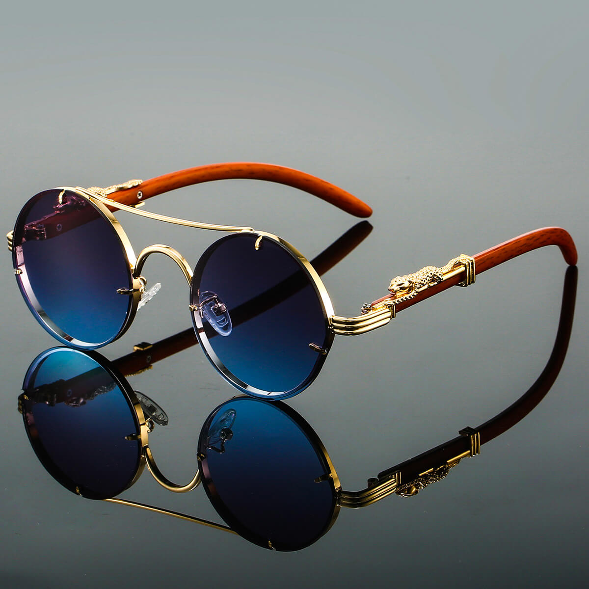 Bay Point Retro Sunglasses - Image 1