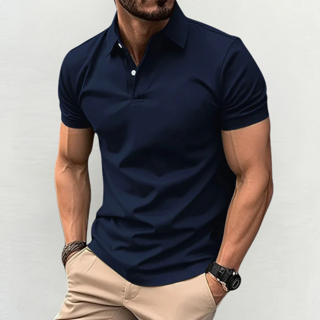 Seaside Point Cotton Polo - Image 1