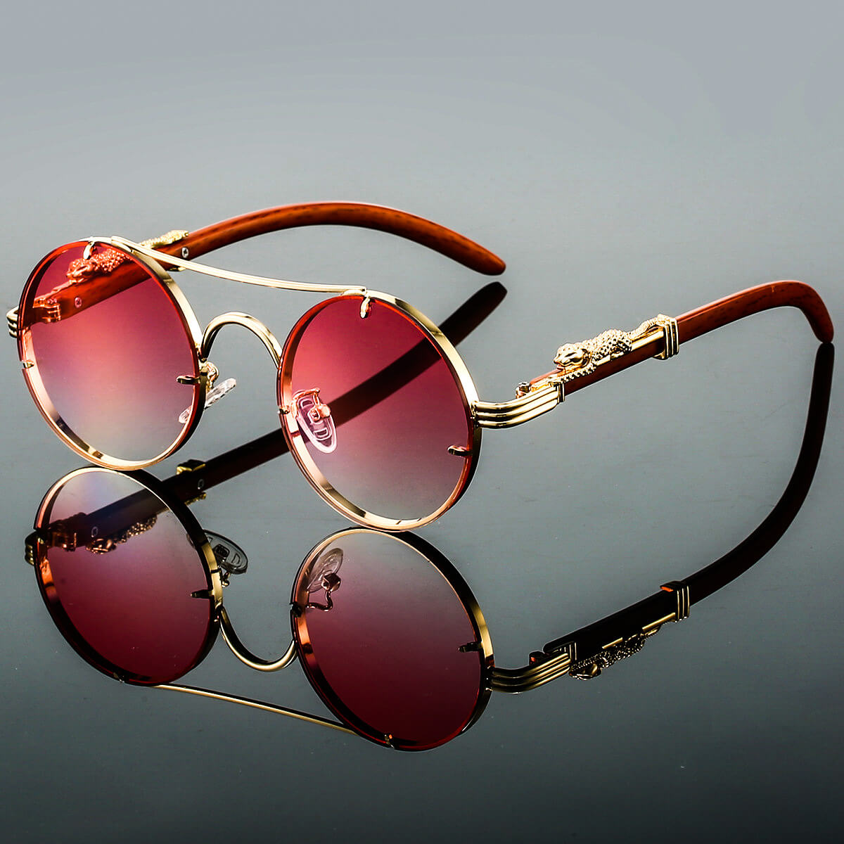 Bay Point Retro Sunglasses - Image 6