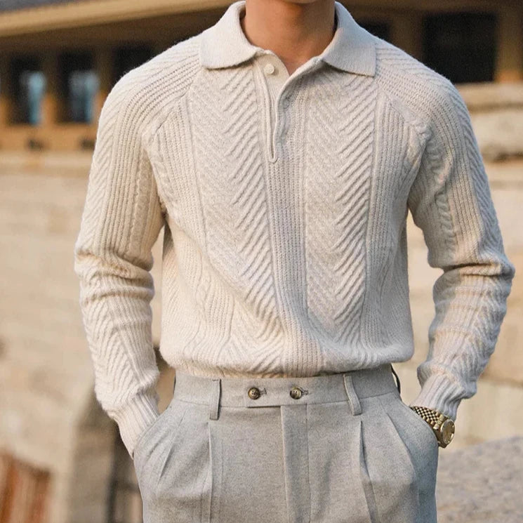 Karl Knitted Polo Shirt