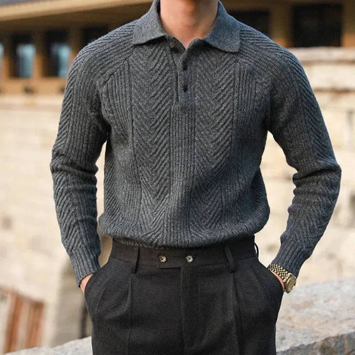 Karl Knitted Polo Shirt