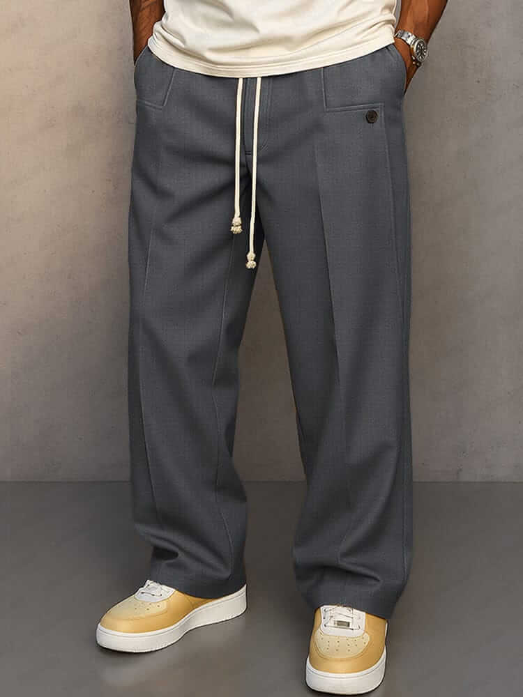 River Harbor Cotton Trousers - Image 2