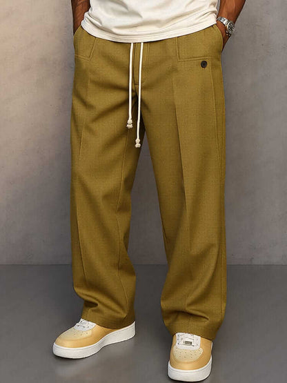 River Harbor Cotton Trousers - Image 1