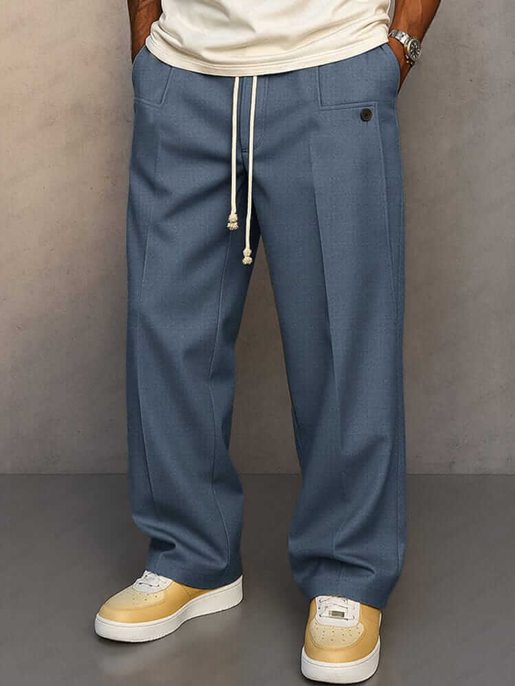 River Harbor Cotton Trousers - Image 4