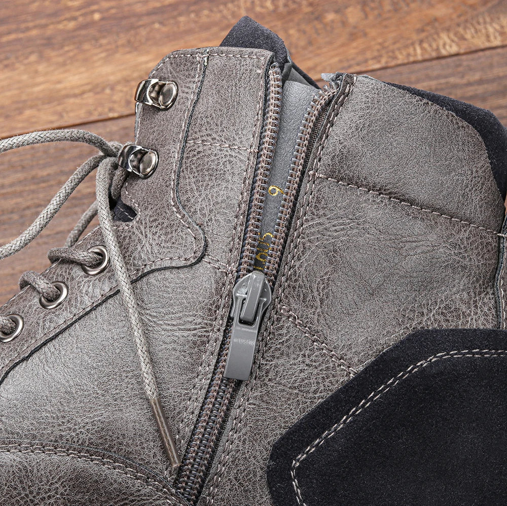 Golden Point Vegan-Leather Boots - Image 8