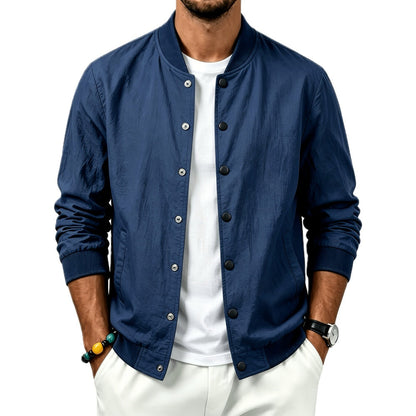 Abram Lucius Keith Jacket - Navy - view 1