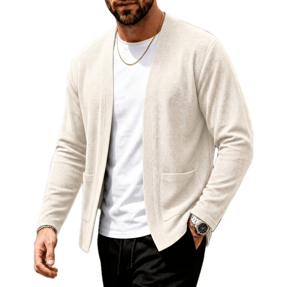 Adrian Brooks Open-Front Cardigan - Cream - view 1