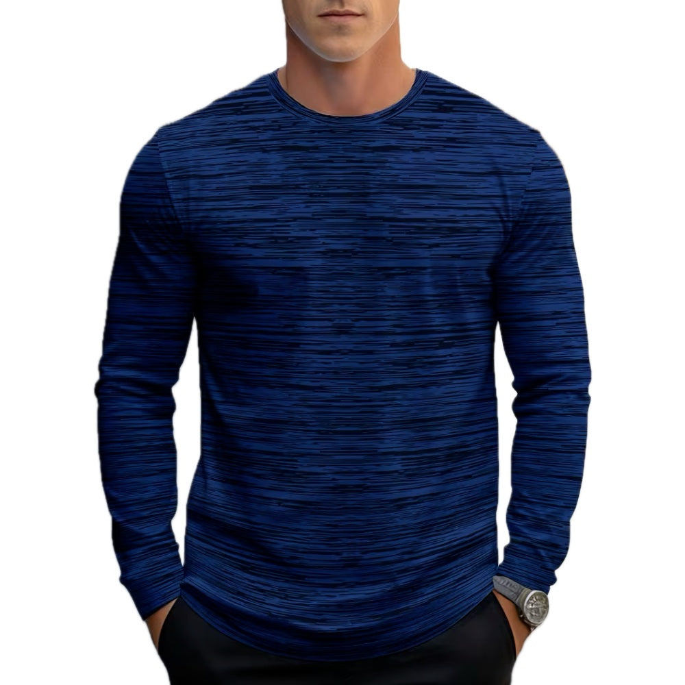 Adrian Wells Long-Sleeve T-Shirt - Navy - view 1