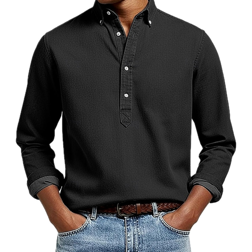 Adriel Martin Saul Shirt - Black - view 1